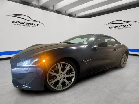 2014 Maserati GranTurismo for sale at Hatimi Auto LLC in Buda TX