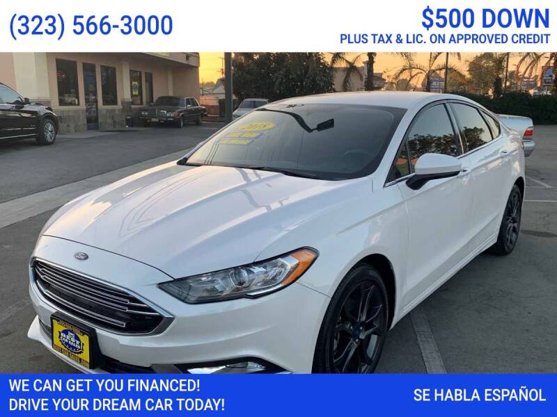 2018 Ford Fusion for sale at Best Car Sales in South Gate CA