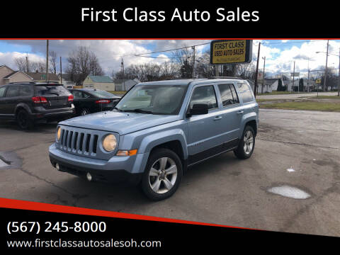 2014 Jeep Patriot for sale at First Class Auto Sales in Fostoria OH