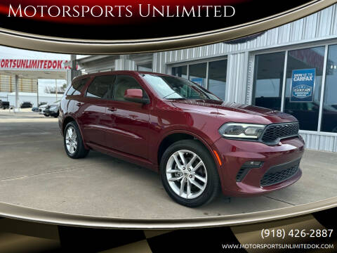 2021 Dodge Durango for sale at Motorsports Unlimited in McAlester OK