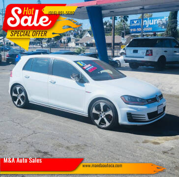 2015 Volkswagen Golf GTI for sale at M&A Auto Sales in Sacramento CA