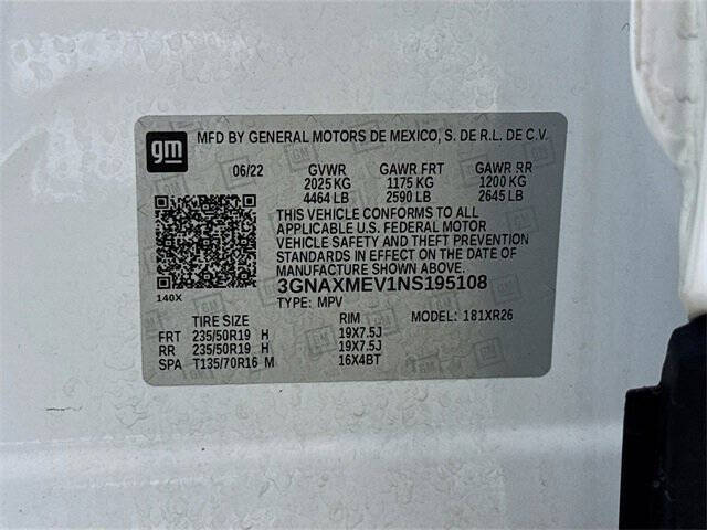 2022 Chevrolet Equinox RS