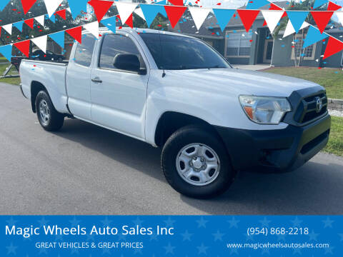 2015 Toyota Tacoma for sale at Magic Wheels Auto Sales Inc in Pompano Beach FL