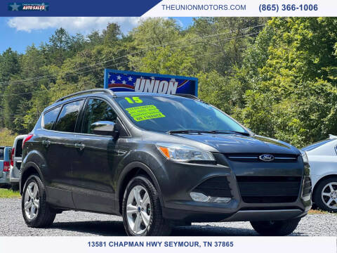 2015 Ford Escape for sale at Union Motors in Seymour TN