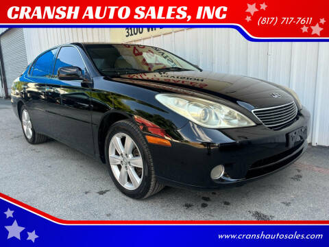 2005 Lexus ES 330 for sale at CRANSH AUTO SALES, INC in Arlington TX