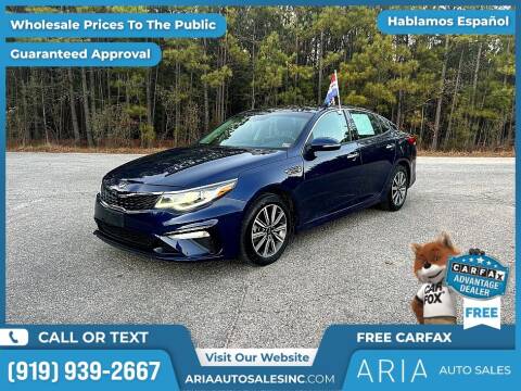 2019 Kia Optima for sale at ARIA AUTO SALES INC in Raleigh NC
