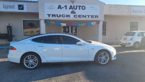 2015 Tesla Model S for sale at A-1 AUTO AND TRUCK CENTER in Memphis TN