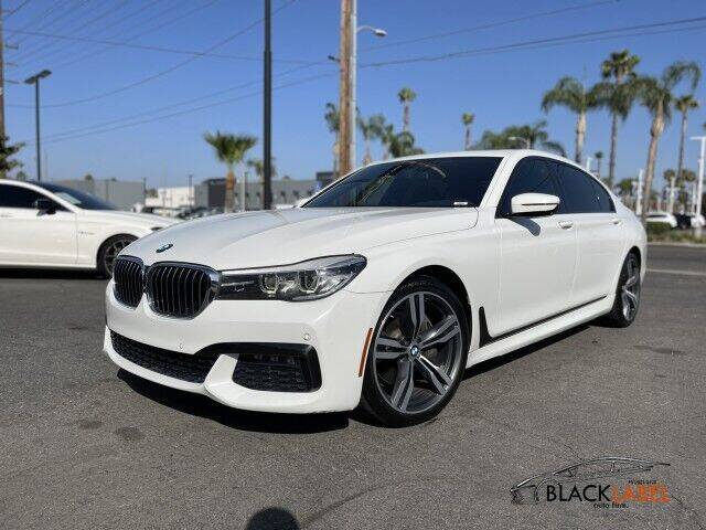 2016 BMW 7 Series for sale at BLACK LABEL AUTO FIRM in Riverside CA