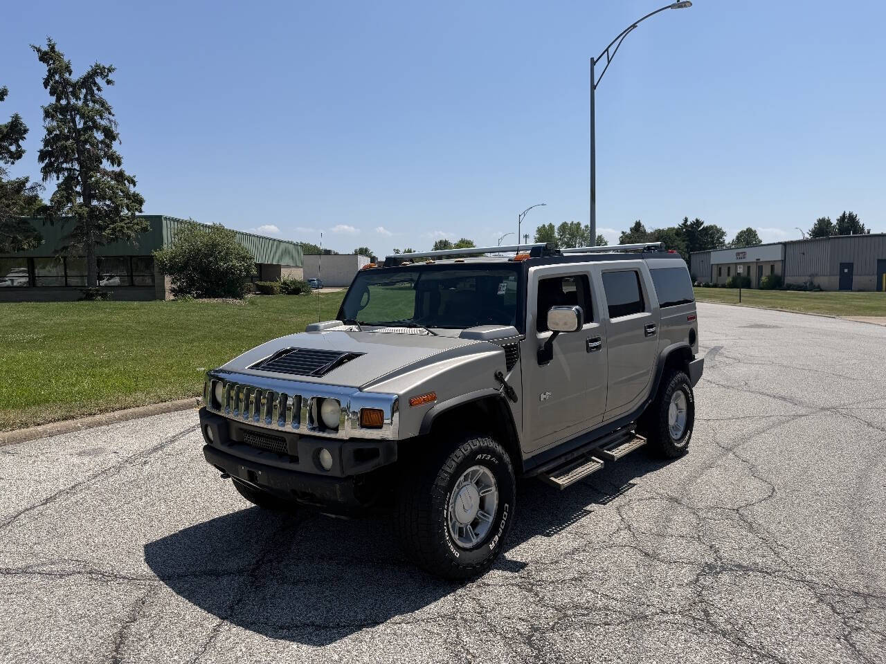 Pewter 2004 Hummer H2 SUV / Crossover Four-Wheel Drive 4-Speed Automatic