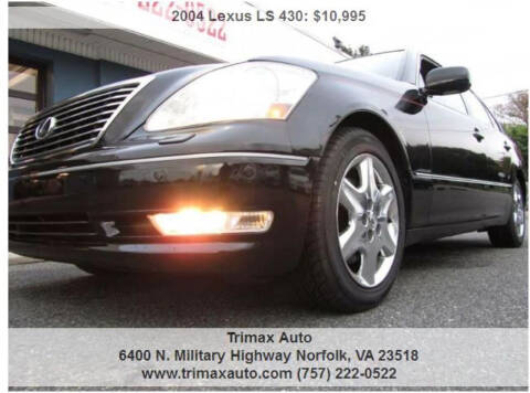 2004 Lexus LS 430 for sale at Trimax Auto Group in Norfolk VA