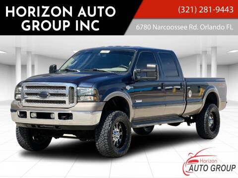 2006 Ford F-350 Super Duty for sale at HORIZON AUTO GROUP INC in Orlando FL