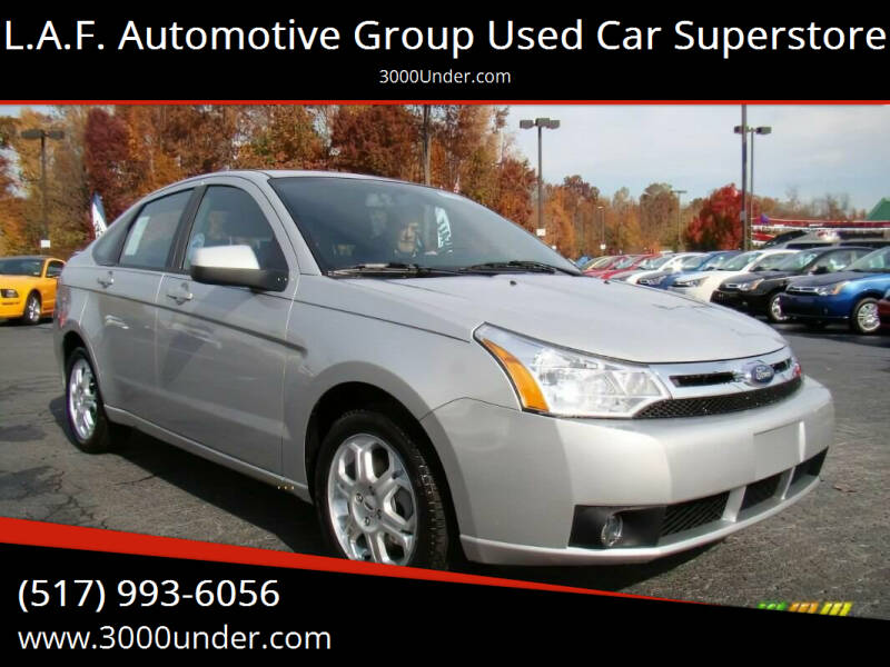 2009 Ford Focus for sale at L.A.F. Automotive Group Used Car Superstore in Lansing MI