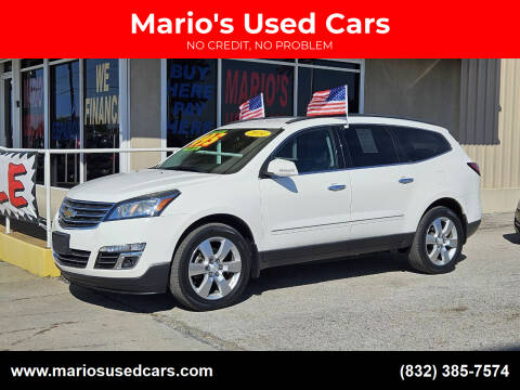 2014 Chevrolet Traverse for sale at Mario's Used Cars - Red tag sale in Houston TX