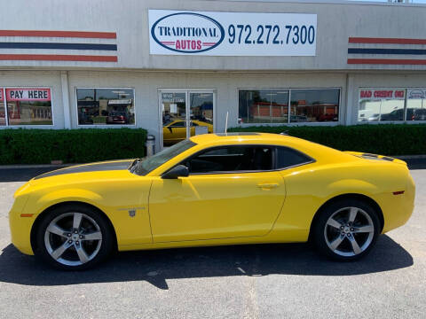 2010 Chevrolet Camaro for sale at Traditional Autos in Dallas TX