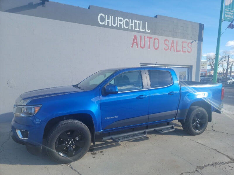 2018 Chevrolet Colorado for sale at CHURCHILL AUTO SALES in Fallon NV