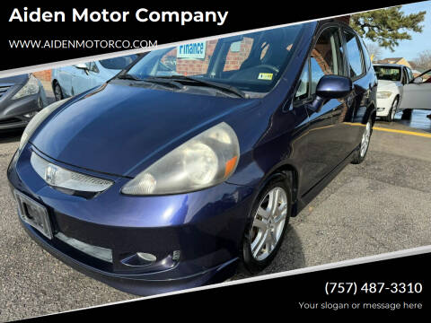 2008 Honda Fit for sale at Aiden Motor Company in Portsmouth VA