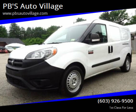 2018 RAM ProMaster City for sale at PB'S Auto Village in Hampton Falls NH