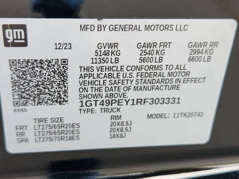 2024 GMC Sierra 2500HD