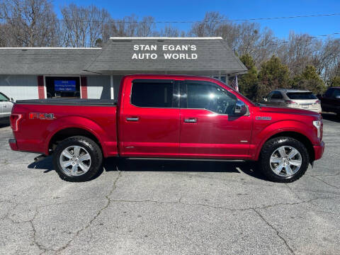 2017 Ford F-150 for sale at STAN EGAN'S AUTO WORLD, INC. in Greer SC