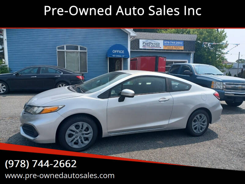 2014 Honda Civic for sale at Pre-Owned Auto Sales Inc in Salem MA