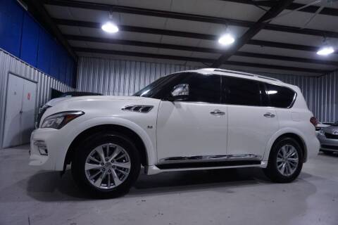 2016 Infiniti QX80 for sale at SOUTHWEST AUTO CENTER INC in Houston TX