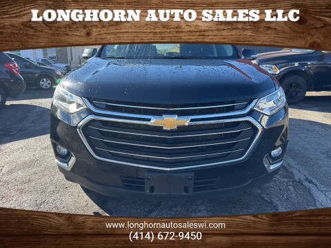 2020 Chevrolet Traverse for sale at Longhorn auto sales llc in Milwaukee WI