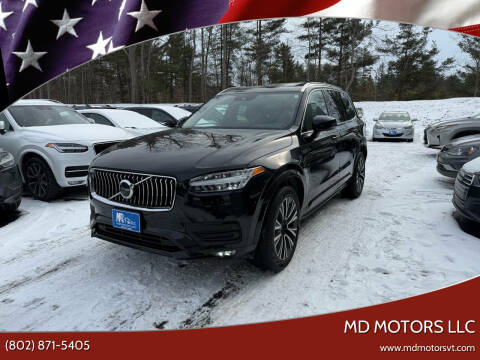 2021 Volvo XC90 for sale at MD Motors LLC in Williston VT