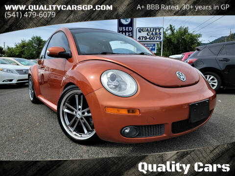 2010 Volkswagen New Beetle for sale at Quality Cars in Grants Pass OR