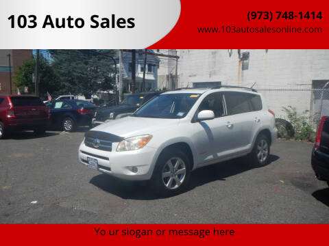 2008 Toyota RAV4 for sale at 103 Auto Sales in Bloomfield NJ