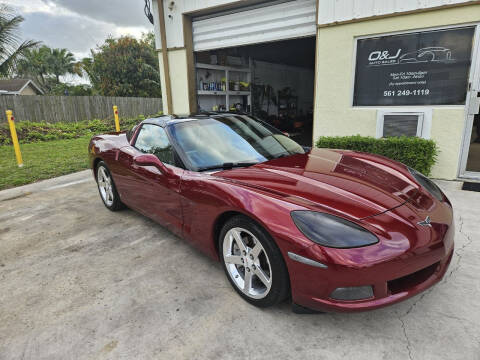 2006 Chevrolet Corvette for sale at O & J Auto Sales in Royal Palm Beach FL