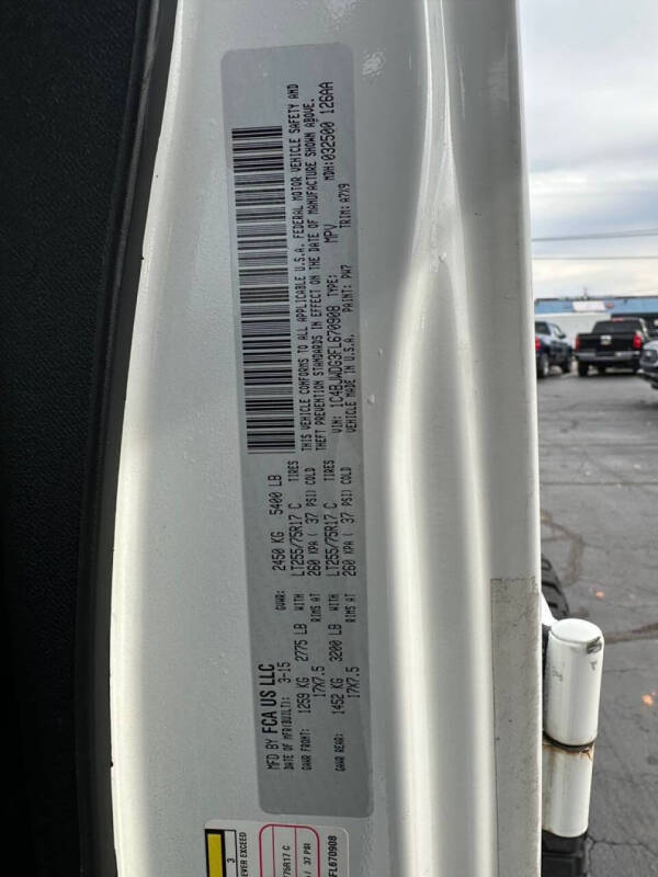 2015 Jeep Wrangler Unlimited