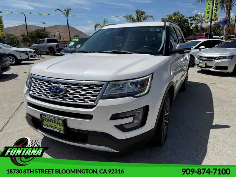 2017 Ford Explorer Platinum