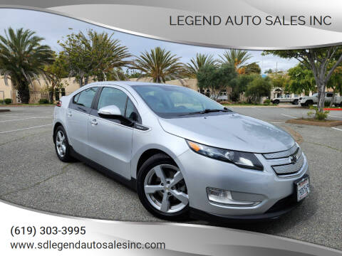 2014 Chevrolet Volt for sale at Legend Auto Sales Inc in Lemon Grove CA