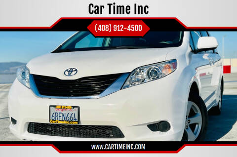 2011 Toyota Sienna for sale at Car Time Inc in San Jose CA