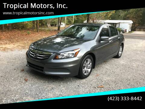 2012 Honda Accord for sale at Tropical Motors, Inc. in Riceville TN