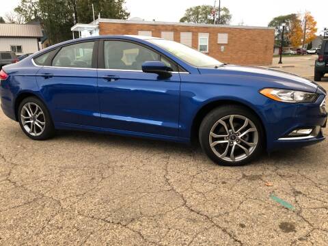 2017 Ford Fusion for sale at KUDICK AUTOMOTIVE in Coleman WI