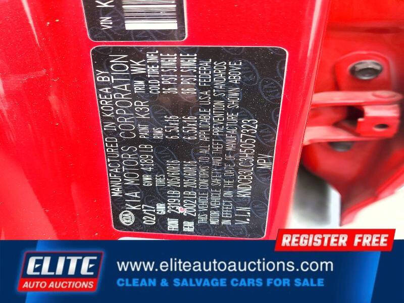 Dk. Red 2017 Kia Niro LX LX 4dr Crossover 24