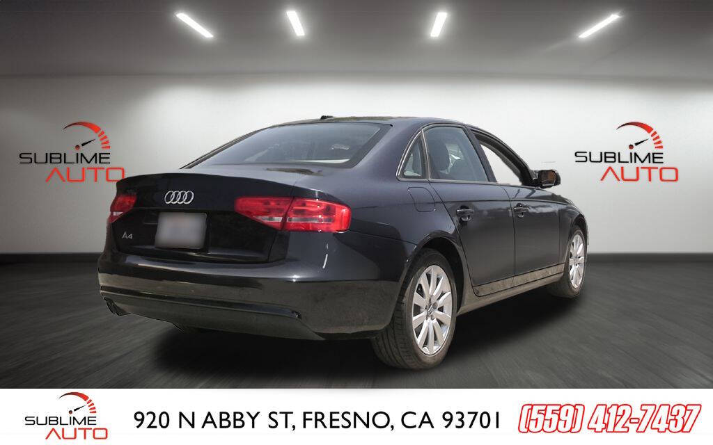 2014 Audi A4 for sale at SUBLIME AUTO in Fresno, CA