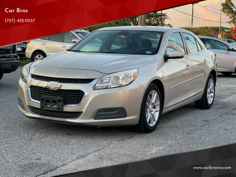 2014 Chevrolet Malibu for sale at Car Bros in Virginia Beach VA