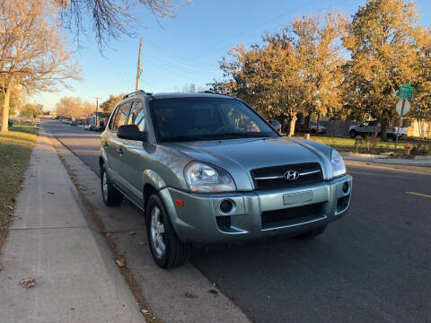 2007 Hyundai Tucson for sale at Gq Auto in Denver CO