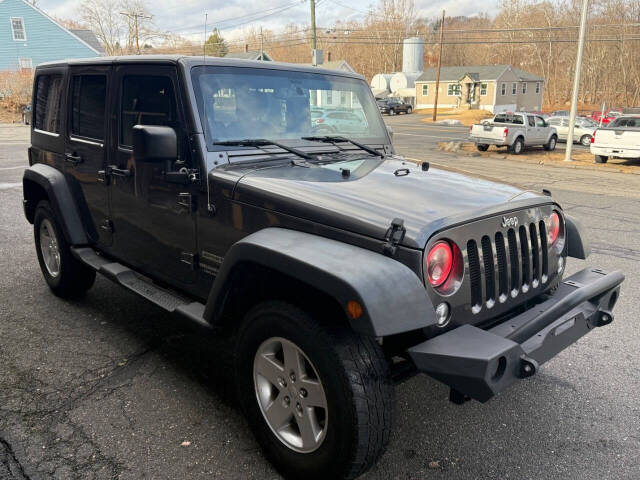 2017 Jeep Wrangler Unlimited for sale at Drive X in Oakville, CT