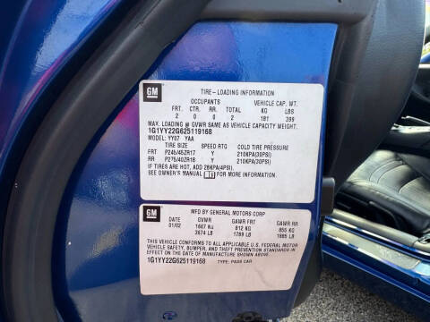 2002 Chevrolet Corvette