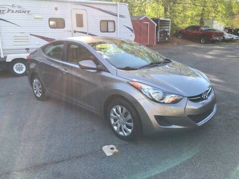2011 Hyundai Elantra for sale at Knockout Deals Auto Sales in West Bridgewater MA