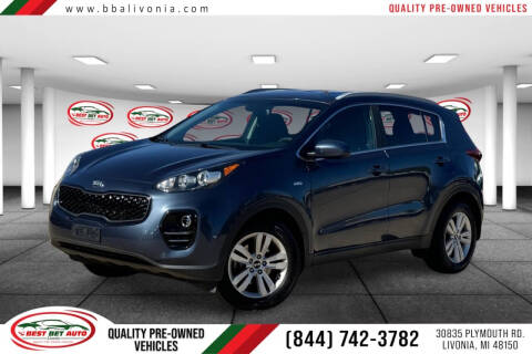 2018 Kia Sportage for sale at Best Bet Auto in Livonia MI