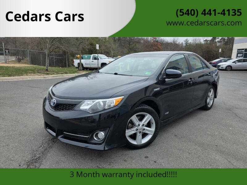 2014 Toyota Camry SE Hybrid