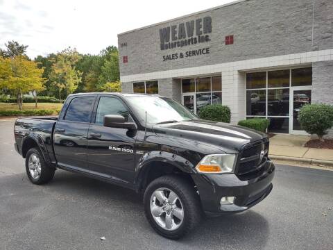 2012 RAM Ram Pickup 1500 for sale at Weaver Motorsports Inc in Cary NC