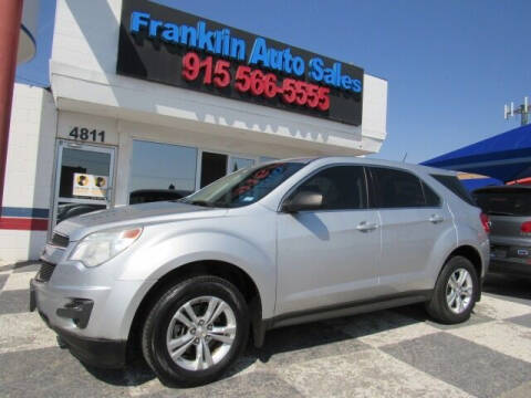 2013 Chevrolet Equinox for sale at Franklin Auto Sales in El Paso TX