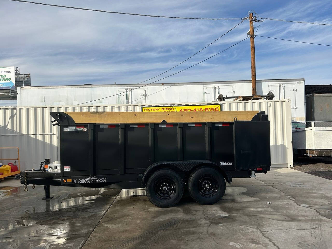 2025 BLACK HAWK BK14-4DT for sale at Factory Direct Trailer Sales in Phoenix, AZ