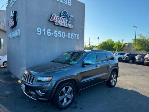 2014 Jeep Grand Cherokee for sale at LIONS AUTO SALES in Sacramento CA