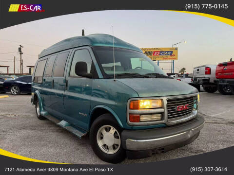 1998 GMC Savana for sale at Escar Auto in El Paso TX